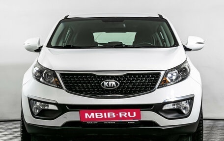 KIA Sportage III, 2015 год, 1 380 000 рублей, 2 фотография