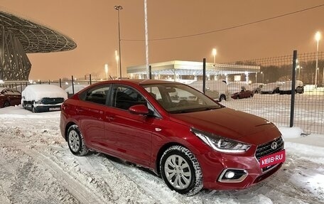 Hyundai Solaris II рестайлинг, 2017 год, 1 250 000 рублей, 10 фотография