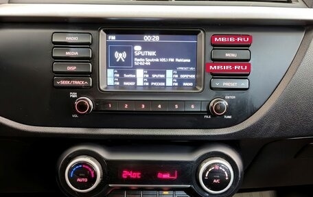 KIA Rio IV, 2017 год, 1 220 000 рублей, 15 фотография