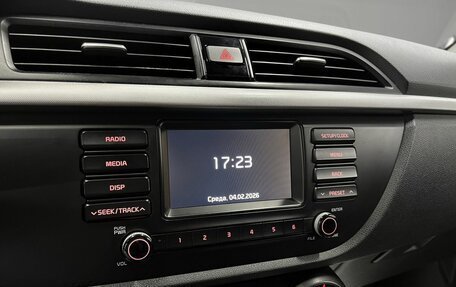 KIA Rio IV, 2017 год, 1 275 000 рублей, 16 фотография