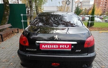 Peugeot 206, 2009 год, 318 000 рублей, 4 фотография