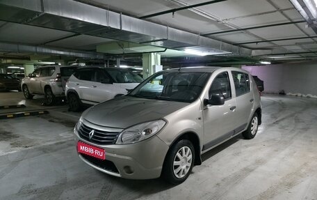 Renault Sandero I, 2010 год, 430 000 рублей, 1 фотография