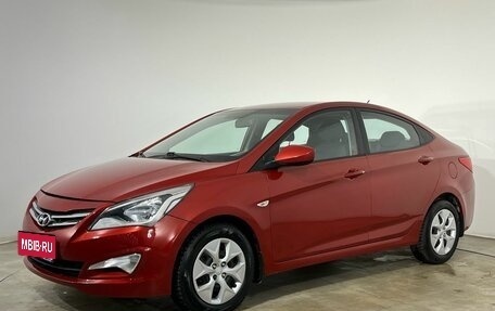 Hyundai Solaris II рестайлинг, 2015 год, 760 000 рублей, 1 фотография