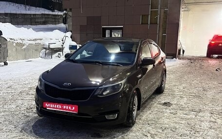 KIA Rio III рестайлинг, 2015 год, 990 000 рублей, 1 фотография