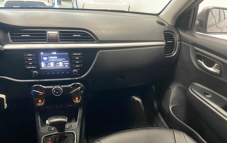 KIA Rio IV, 2019 год, 1 396 000 рублей, 22 фотография