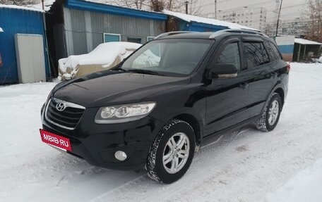 Hyundai Santa Fe III рестайлинг, 2010 год, 980 000 рублей, 2 фотография