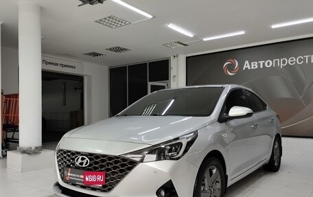 Hyundai Solaris II рестайлинг, 2021 год, 1 850 000 рублей, 3 фотография