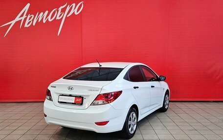 Hyundai Solaris II рестайлинг, 2014 год, 875 000 рублей, 5 фотография