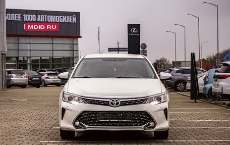 Toyota Camry, 2018 год, 2 255 000 рублей, 2 фотография