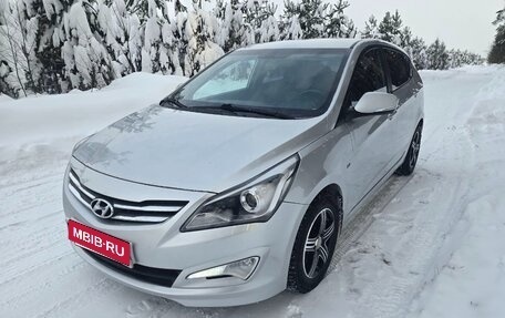 Hyundai Solaris II рестайлинг, 2014 год, 1 050 000 рублей, 16 фотография