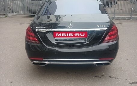 Mercedes-Benz Maybach S-Класс, 2018 год, 5 600 000 рублей, 4 фотография