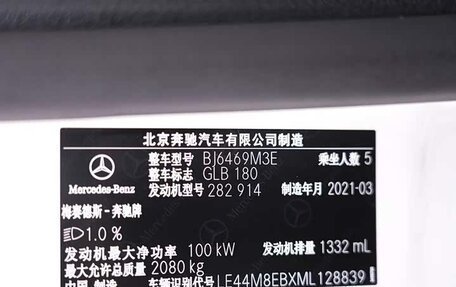 Mercedes-Benz GLB, 2021 год, 2 309 017 рублей, 24 фотография