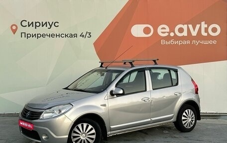 Renault Sandero I, 2011 год, 520 000 рублей, 1 фотография
