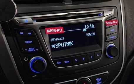 Hyundai Solaris II рестайлинг, 2016 год, 1 130 000 рублей, 19 фотография