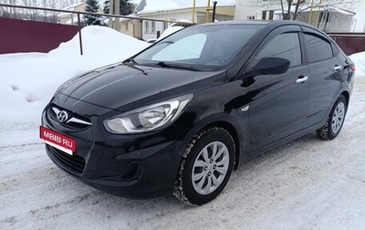 Hyundai Solaris II рестайлинг, 2011 год, 570 000 рублей, 1 фотография