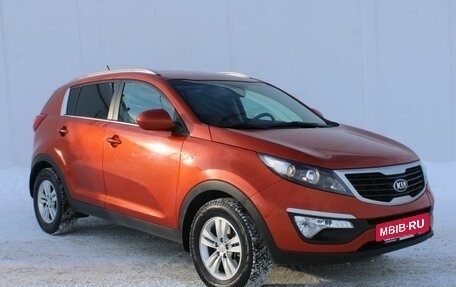 KIA Sportage III, 2013 год, 1 380 000 рублей, 2 фотография
