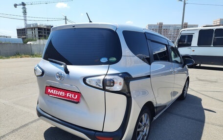 Toyota Sienta II, 2016 год, 1 320 000 рублей, 7 фотография
