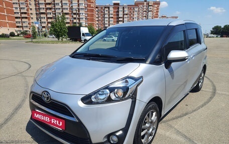 Toyota Sienta II, 2016 год, 1 320 000 рублей, 3 фотография