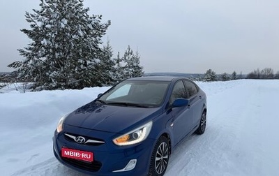 Hyundai Solaris II рестайлинг, 2011 год, 550 000 рублей, 1 фотография