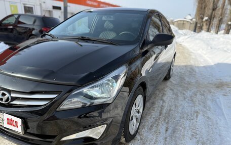 Hyundai Solaris II рестайлинг, 2014 год, 1 050 000 рублей, 26 фотография
