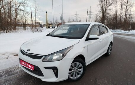 KIA Rio IV, 2019 год, 985 000 рублей, 1 фотография