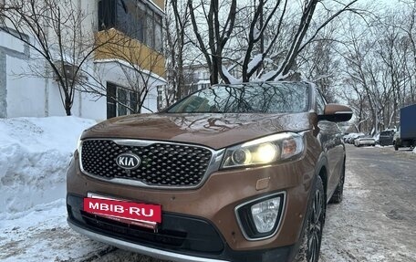 KIA Sorento III Prime рестайлинг, 2016 год, 2 400 000 рублей, 2 фотография