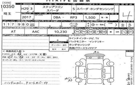 Honda Stepwgn IV, 2017 год, 1 520 000 рублей, 2 фотография