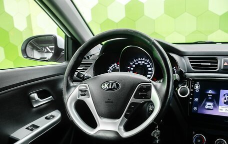 KIA Rio III рестайлинг, 2015 год, 1 050 000 рублей, 15 фотография
