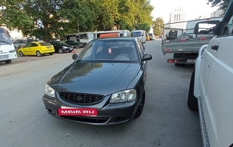 Hyundai Accent II, 2004 год, 350 000 рублей, 11 фотография