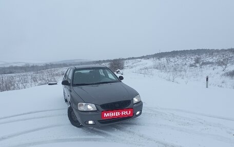 Hyundai Accent II, 2004 год, 350 000 рублей, 4 фотография