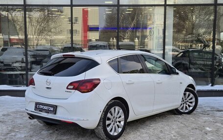 Opel Astra J, 2014 год, 1 140 000 рублей, 8 фотография
