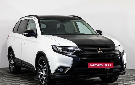 Mitsubishi Outlander III рестайлинг 3, 2016 год, 1 799 000 рублей, 3 фотография