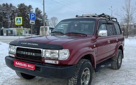 Toyota Land Cruiser 80 рестайлинг, 1991 год, 1 650 000 рублей, 22 фотография