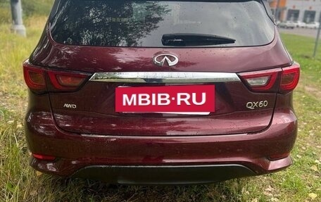 Infiniti QX60 I рестайлинг, 2019 год, 3 100 000 рублей, 6 фотография