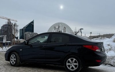 Hyundai Solaris II рестайлинг, 2011 год, 800 000 рублей, 1 фотография