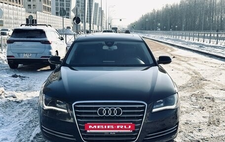 Audi A8, 2013 год, 1 690 000 рублей, 3 фотография