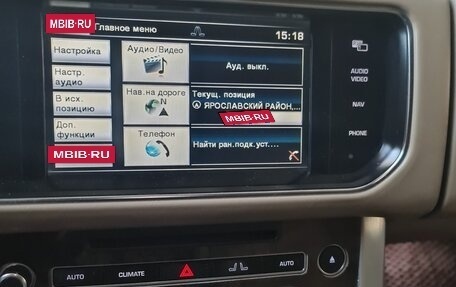 Land Rover Range Rover IV рестайлинг, 2014 год, 3 900 000 рублей, 22 фотография