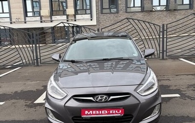 Hyundai Solaris II рестайлинг, 2014 год, 970 000 рублей, 1 фотография