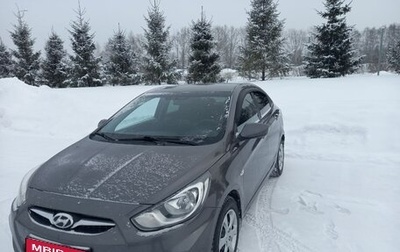 Hyundai Solaris II рестайлинг, 2011 год, 750 000 рублей, 1 фотография