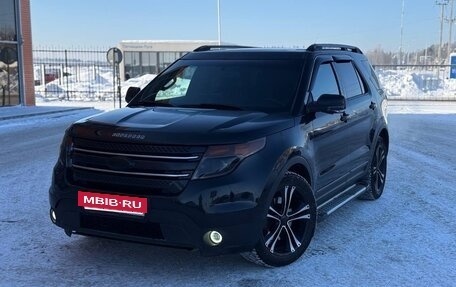 Ford Explorer VI, 2013 год, 1 490 000 рублей, 23 фотография