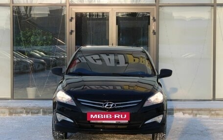 Hyundai Solaris II рестайлинг, 2014 год, 880 000 рублей, 4 фотография