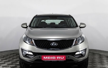 KIA Sportage III, 2015 год, 1 499 000 рублей, 2 фотография