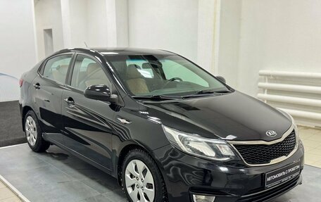 KIA Rio III рестайлинг, 2015 год, 849 000 рублей, 2 фотография