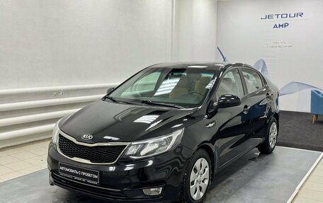 KIA Rio III рестайлинг, 2015 год, 849 000 рублей, 3 фотография