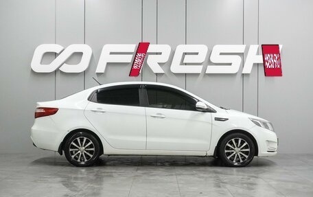 KIA Rio III рестайлинг, 2012 год, 963 000 рублей, 5 фотография