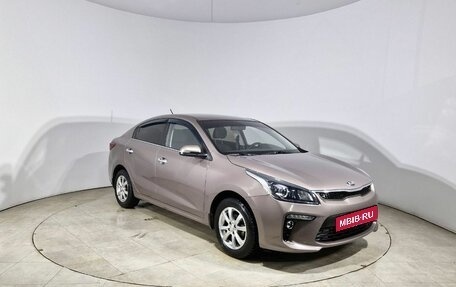 KIA Rio IV, 2019 год, 1 420 000 рублей, 3 фотография