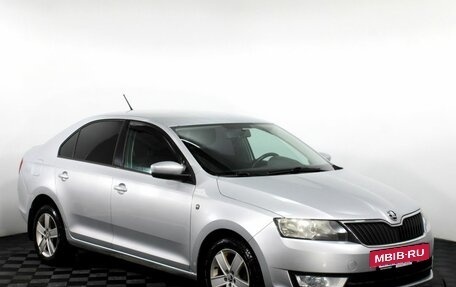 Skoda Rapid I, 2015 год, 655 000 рублей, 3 фотография