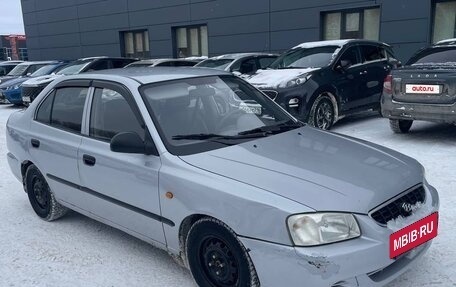 Hyundai Accent II, 2006 год, 285 000 рублей, 2 фотография