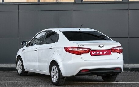KIA Rio III рестайлинг, 2014 год, 734 000 рублей, 2 фотография