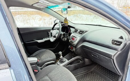 KIA Rio III рестайлинг, 2013 год, 540 000 рублей, 21 фотография